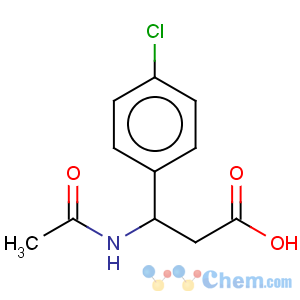 CAS No:197785-38-9 Benzenepropanoic acid, b-(acetylamino)-4-chloro-