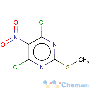 CAS No:1979-96-0 4,6-dichloro-2-(methylthio)-5-nitropyrimidine