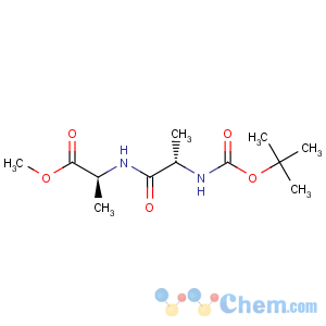 CAS No:19794-10-6 L-Alanine,N-[(1,1-dimethylethoxy)carbonyl]-L-alanyl-, methyl ester