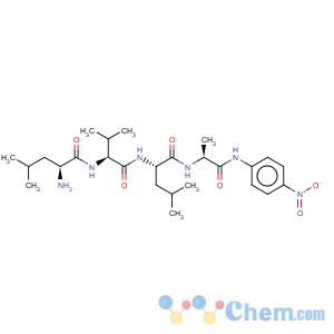 CAS No:197970-37-9 L-Alaninamide,L-leucyl-L-valyl-L-leucyl-N-(4-nitrophenyl)- (9CI)