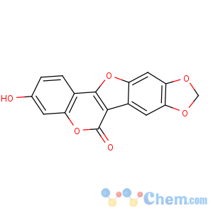 CAS No:1983-72-8 6H-[1,3]Dioxolo[4',5':5,6]benzofuro[3,2-c][1]benzopyran-6-one,3-hydroxy-