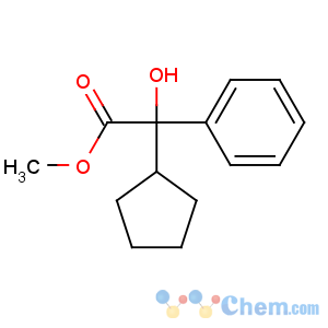 CAS No:19833-96-6 methyl 2-cyclopentyl-2-hydroxy-2-phenylacetate