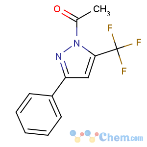 CAS No:198348-94-6 1-[3-phenyl-5-(trifluoromethyl)pyrazol-1-yl]ethanone