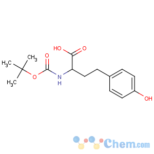 CAS No:198473-94-8 (2S)-4-(4-hydroxyphenyl)-2-[(2-methylpropan-2-yl)oxycarbonylamino]<br />butanoic acid