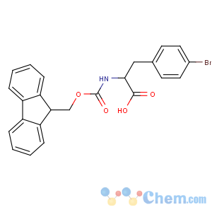 CAS No:198561-04-5 (2S)-3-(4-bromophenyl)-2-(9H-fluoren-9-ylmethoxycarbonylamino)propanoic<br />acid