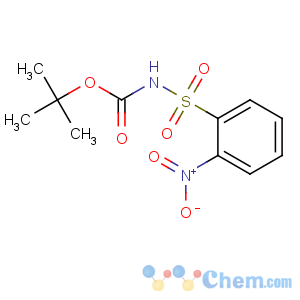 CAS No:198572-71-3 tert-butyl N-(2-nitrophenyl)sulfonylcarbamate