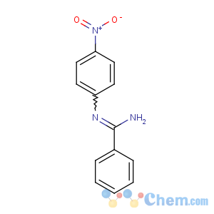 CAS No:1986-61-4 BENZENECARBOXIMIDAMIDE,N-(4-NITROPHENYL)-