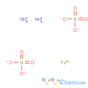 CAS No:19864-63-2 Sulfuric acid, ammoniumiron(2+) salt (8CI,9CI)