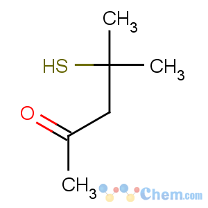 CAS No:19872-52-7 4-methyl-4-sulfanylpentan-2-one