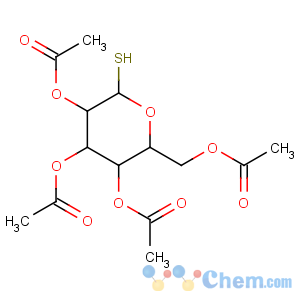 CAS No:19879-84-6 [(2R,3R,4S,5R,6S)-3,4,5-triacetyloxy-6-sulfanyloxan-2-yl]methyl acetate