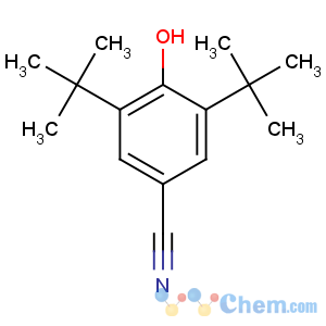 CAS No:1988-88-1 3,5-ditert-butyl-4-hydroxybenzonitrile