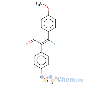 CAS No:19881-70-0 Benzeneacetaldehyde, a-[chloro(4-methoxyphenyl)methylene]-4-methoxy-,(aZ)-