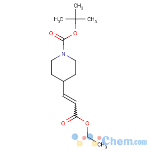 CAS No:198895-61-3 tert-butyl 4-[(E)-3-ethoxy-3-oxoprop-1-enyl]piperidine-1-carboxylate