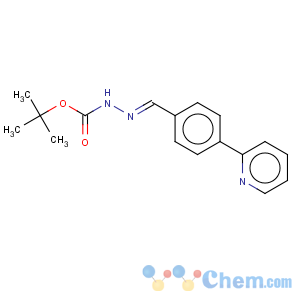 CAS No:198904-84-6 tert-Butyl [[4-(2-pyridinyl)phenyl]methylene]hydrazinecarboxylate