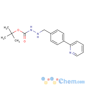 CAS No:198904-85-7 tert-butyl N-[(4-pyridin-2-ylphenyl)methylamino]carbamate