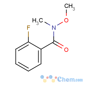 CAS No:198967-24-7 2-fluoro-N-methoxy-N-methylbenzamide