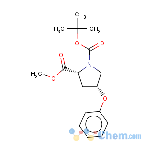 CAS No:198969-19-6 1-tert-butyl 2-methyl (2R,4R)-4-phenoxypyrrolidine-1,2-dicarboxylate