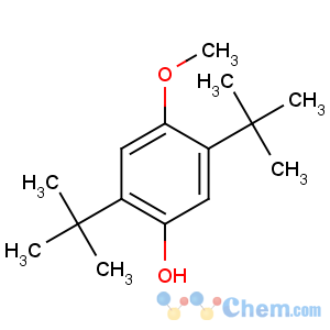 CAS No:1991-52-2 2,5-ditert-butyl-4-methoxyphenol