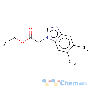 CAS No:199189-67-8 ETHYL 5,6-DIMETHYL-1H-BENZIMIDAZOL-1-YL)ACETATE