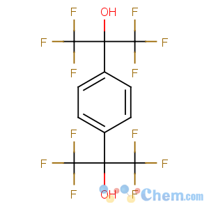 CAS No:1992-15-0 1,1,1,3,3,3-hexafluoro-2-[4-(1,1,1,3,3,<br />3-hexafluoro-2-hydroxypropan-2-yl)phenyl]propan-2-ol