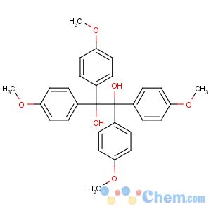CAS No:19920-00-4 1,1,2,2-tetrakis(4-methoxyphenyl)ethane-1,2-diol