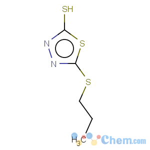 CAS No:19921-88-1 1,3,4-Thiadiazole-2(3H)-thione,5-(propylthio)-