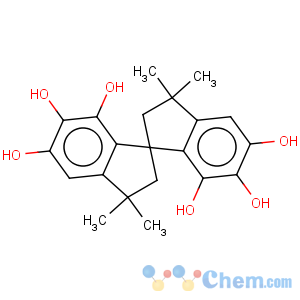 CAS No:19924-21-1 1,1'-Spirobi[1H-indene]-6,6',7,7'-tetrol,2,2',3,3'-tetrahydro-3,3,3',3'-tetramethyl-