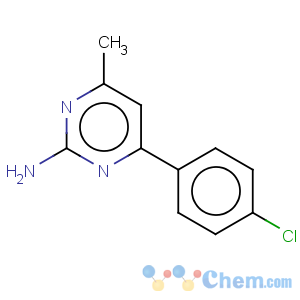 CAS No:19927-54-9 2-Pyrimidinamine,4-(4-chlorophenyl)-6-methyl-