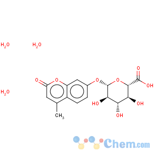 CAS No:199329-67-4 b-D-Glucopyranosiduronicacid, 4-methyl-2-oxo-2H-1-benzopyran-7-yl, trihydrate (9CI)