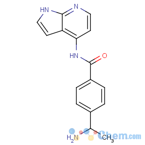 CAS No:199433-58-4 4-[(1R)-1-aminoethyl]-N-(1H-pyrrolo[2,3-b]pyridin-4-yl)benzamide