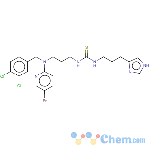 CAS No:199522-35-5 Thiourea,N-[3-[(5-bromo-2-pyridinyl)[(3,4-dichlorophenyl)methyl]amino]propyl]-N'-[3-(1H-imidazol-5-yl)propyl]-