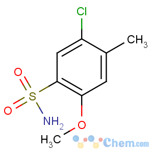 CAS No:199590-75-5 5-chloro-2-methoxy-4-methylbenzenesulfonamide