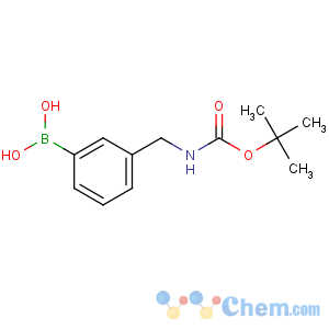 CAS No:199609-62-6 [3-[[(2-methylpropan-2-yl)oxycarbonylamino]methyl]phenyl]boronic acid