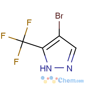 CAS No:19968-17-3 4-bromo-5-(trifluoromethyl)-1H-pyrazole