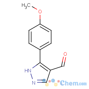 CAS No:199682-73-0 5-(4-methoxyphenyl)-1H-pyrazole-4-carbaldehyde