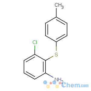 CAS No:199803-23-1 3-chloro-2-(4-methylphenyl)sulfanylaniline