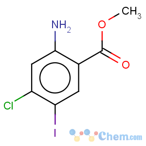 CAS No:199850-56-1 Benzoicacid, 2-amino-4-chloro-5-iodo-, methyl ester