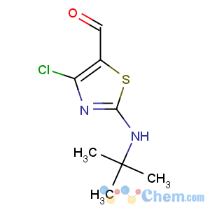 CAS No:199851-22-4 2-(tert-butylamino)-4-chloro-1,3-thiazole-5-carbaldehyde