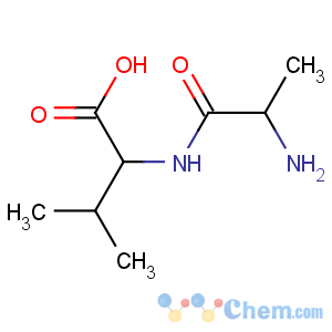 CAS No:1999-46-8 2-(2-aminopropanoylamino)-3-methylbutanoic acid