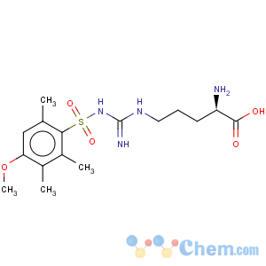 CAS No:200114-52-9 D-Ornithine,N5-[imino[[(4-methoxy-2,3,6-trimethylphenyl)sulfonyl]amino]methyl]-