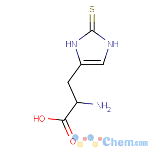CAS No:2002-22-4 (2S)-2-amino-3-(2-sulfanylidene-1,3-dihydroimidazol-4-yl)propanoic acid
