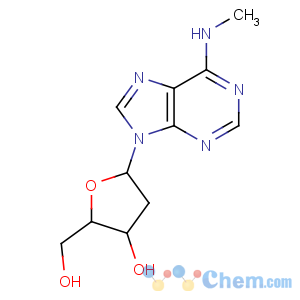 CAS No:2002-35-9 (2R,3S,5R)-2-(hydroxymethyl)-5-[6-(methylamino)purin-9-yl]oxolan-3-ol