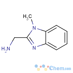 CAS No:20028-40-4 (1-methylbenzimidazol-2-yl)methanamine