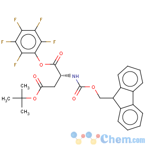 CAS No:200335-75-7 D-Aspartic acid,N-[(9H-fluoren-9-ylmethoxy)carbonyl]-, 4-(1,1-dimethylethyl)1-(pentafluorophenyl) ester (9CI)