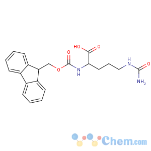 CAS No:200344-33-8 (2R)-5-(carbamoylamino)-2-(9H-fluoren-9-ylmethoxycarbonylamino)pentanoic<br />acid