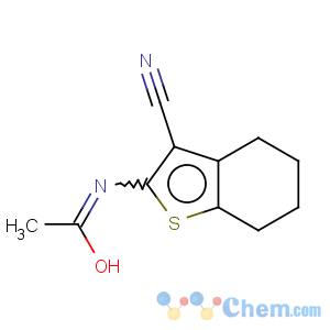 CAS No:20036-97-9 N-(3-cyano-4,5,6,7-tetrahydro-1-benzothiophen-2-yl)acetamide