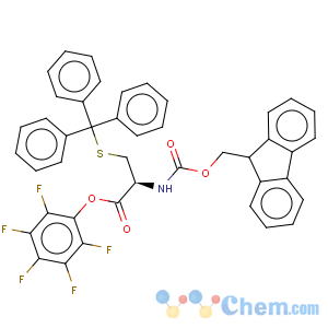 CAS No:200395-72-8 D-Cysteine,N-[(9H-fluoren-9-ylmethoxy)carbonyl]-S-(triphenylmethyl)-, pentafluorophenylester (9CI)