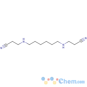 CAS No:2004-62-8 Propanenitrile,3,3'-(1,6-hexanediyldiimino)bis- (9CI)