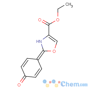CAS No:200400-76-6 ethyl 2-(4-oxocyclohexa-2,5-dien-1-ylidene)-3H-1,3-oxazole-4-carboxylate