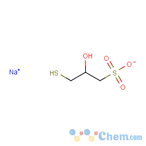 CAS No:20055-98-5 1-Propanesulfonic acid,2-hydroxy-3-mercapto-, sodium salt (1:1)